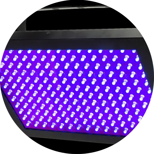 UV-LED, small led chipset, single wave band, portable, high effective disinfection, Energy Saving and Environmental protection
Using Life: 20000-30000 hours