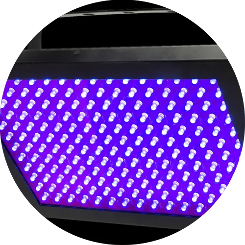 UV-LED, small led chipset, single wave band, portable, high effective disinfection, Energy Saving and Environmental protection
Using Life: 20000-30000 hours